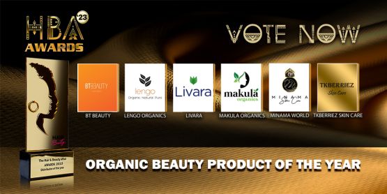 Hair And Beauty Awards Organic Beauty Product Of The Year