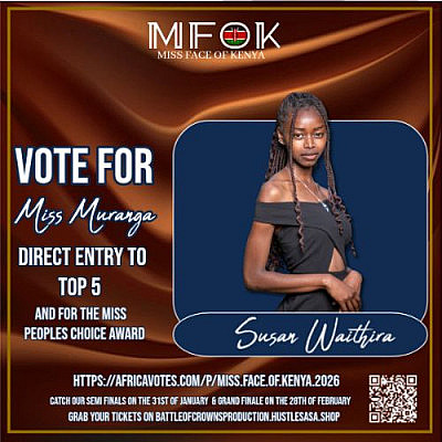 Susan Waithira - Miss Muranga County