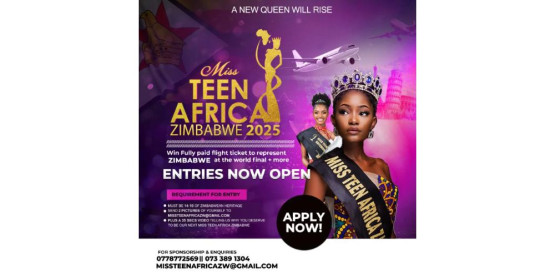 miss teen africa zimbabwe