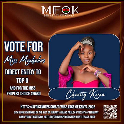 Charity Kezia - Miss Machakos County