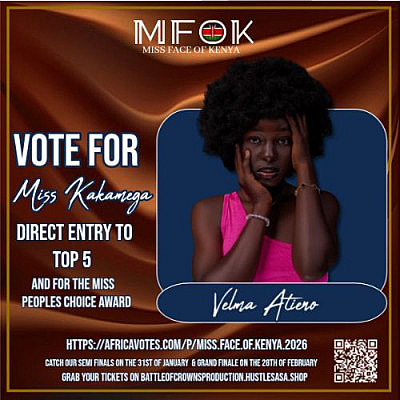 Atieno Velma - Miss Kakamega County