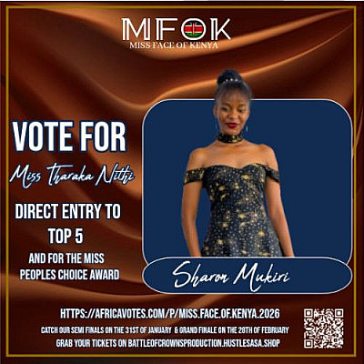 Sharon mukiri - miss tharaka nithi county