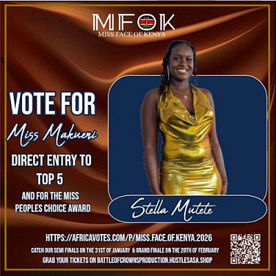 Stella Mutete - Miss Makueni