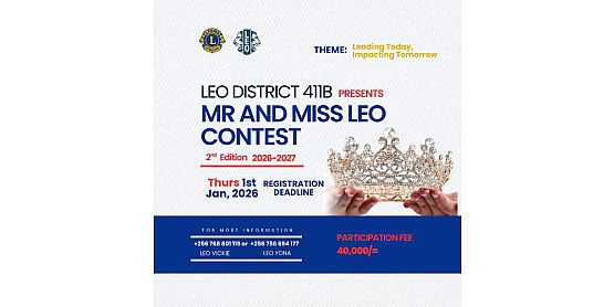 Miss And Mr Leo District 411b 2026-2027