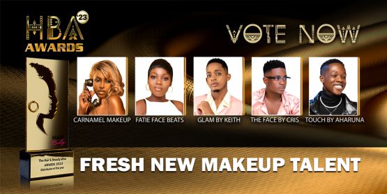 Hair And Beauty Awards Fresh New Makeup Talent