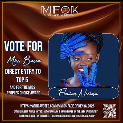 Flevian Nerima - Miss Busia County