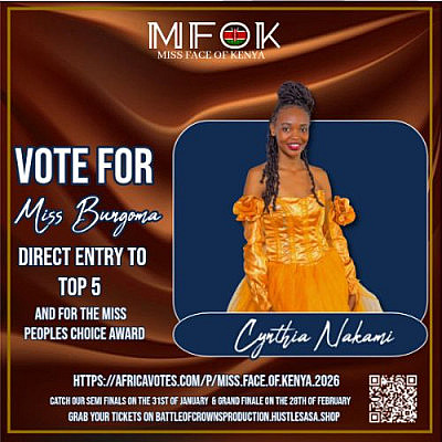 Cynthia Nakami - Miss Bungoma 