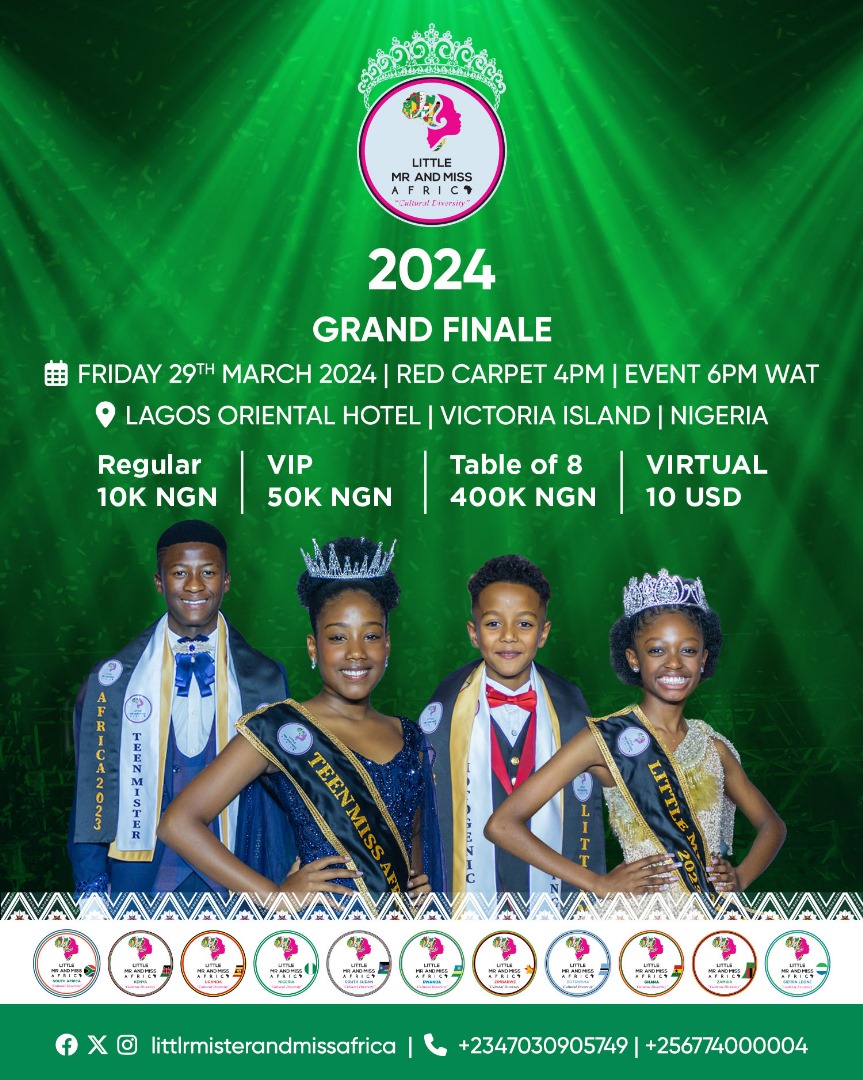 Little Mister And Miss Africa 2024