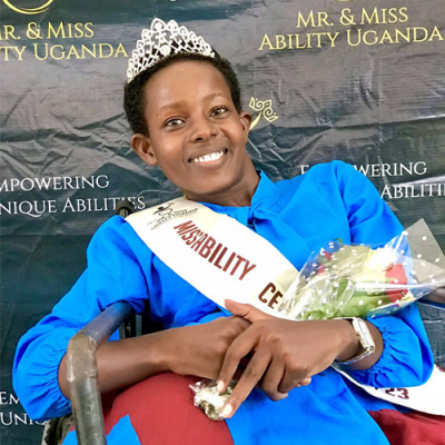 Miss. Ndyamuhaki Sharon - Miss Ability Central
