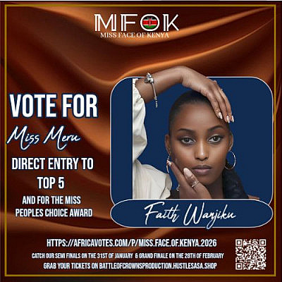 Faith Wanjiku - Miss Meru County