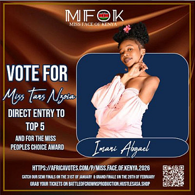 Imani Abigael - Miss Trans Nzoia County