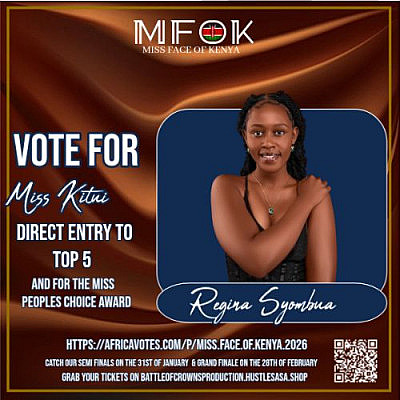 Regina Syombua - Miss Kitui County