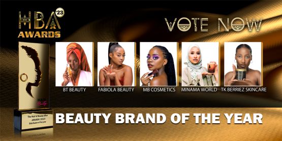 Hair And Beauty Awards Beauty Brand Of The Year