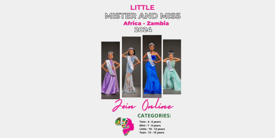 little mister and miss africa zambia